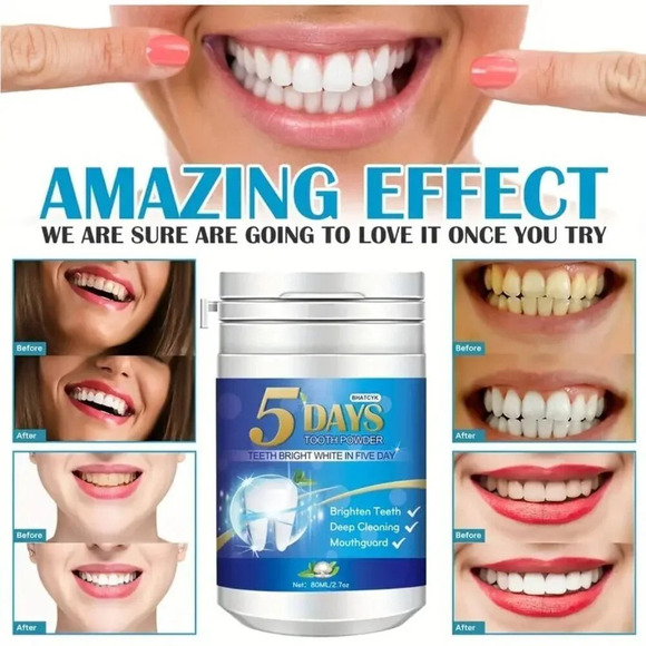 Teeth Polishing Deep Cleaning Powder - Picture 1 of 8